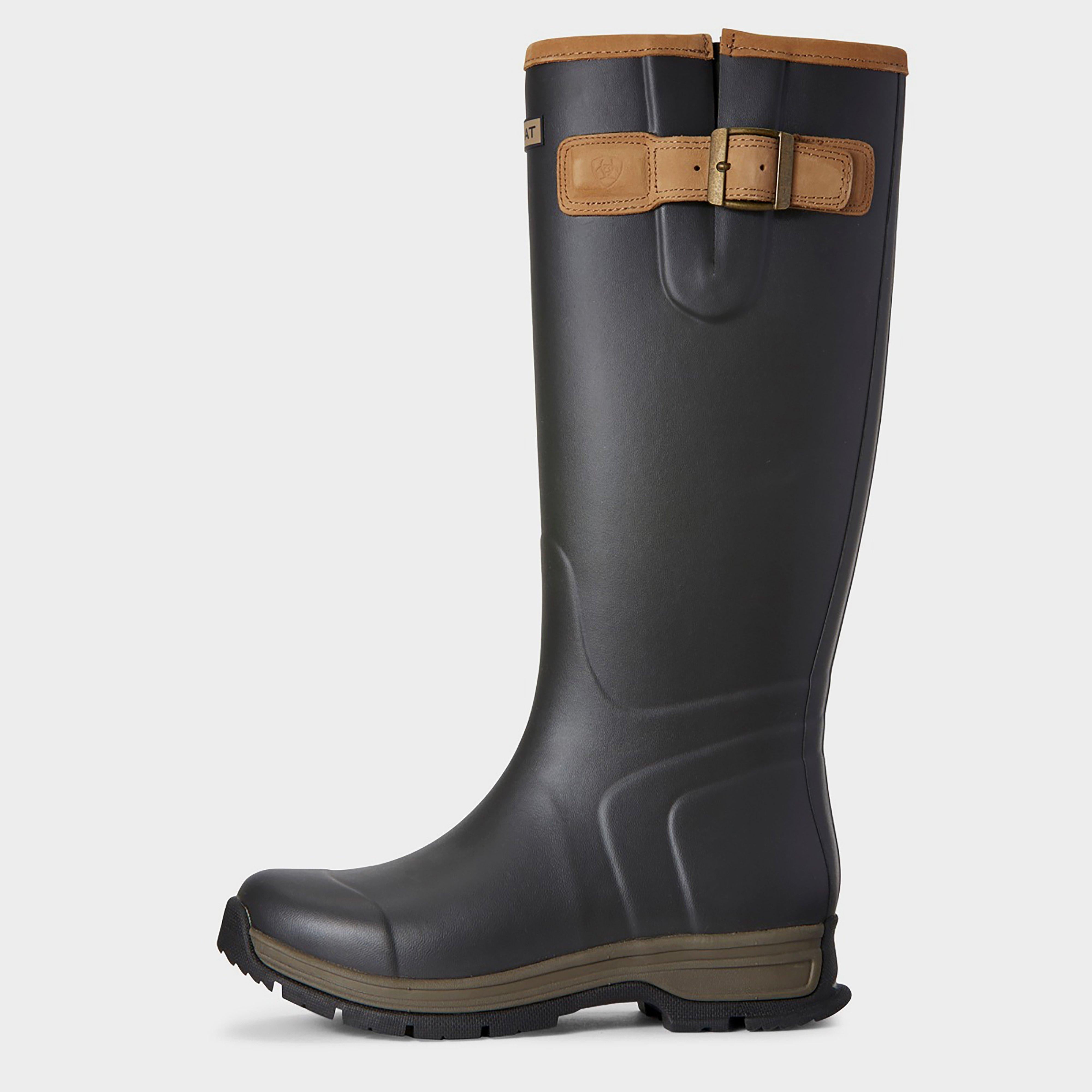 Womens Burford Wellington Boots Brown
