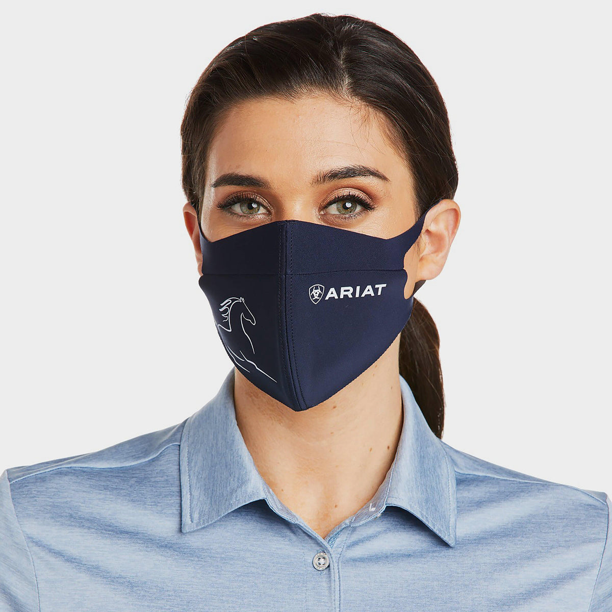 Unisex AriatTEK Mask Navy Equine