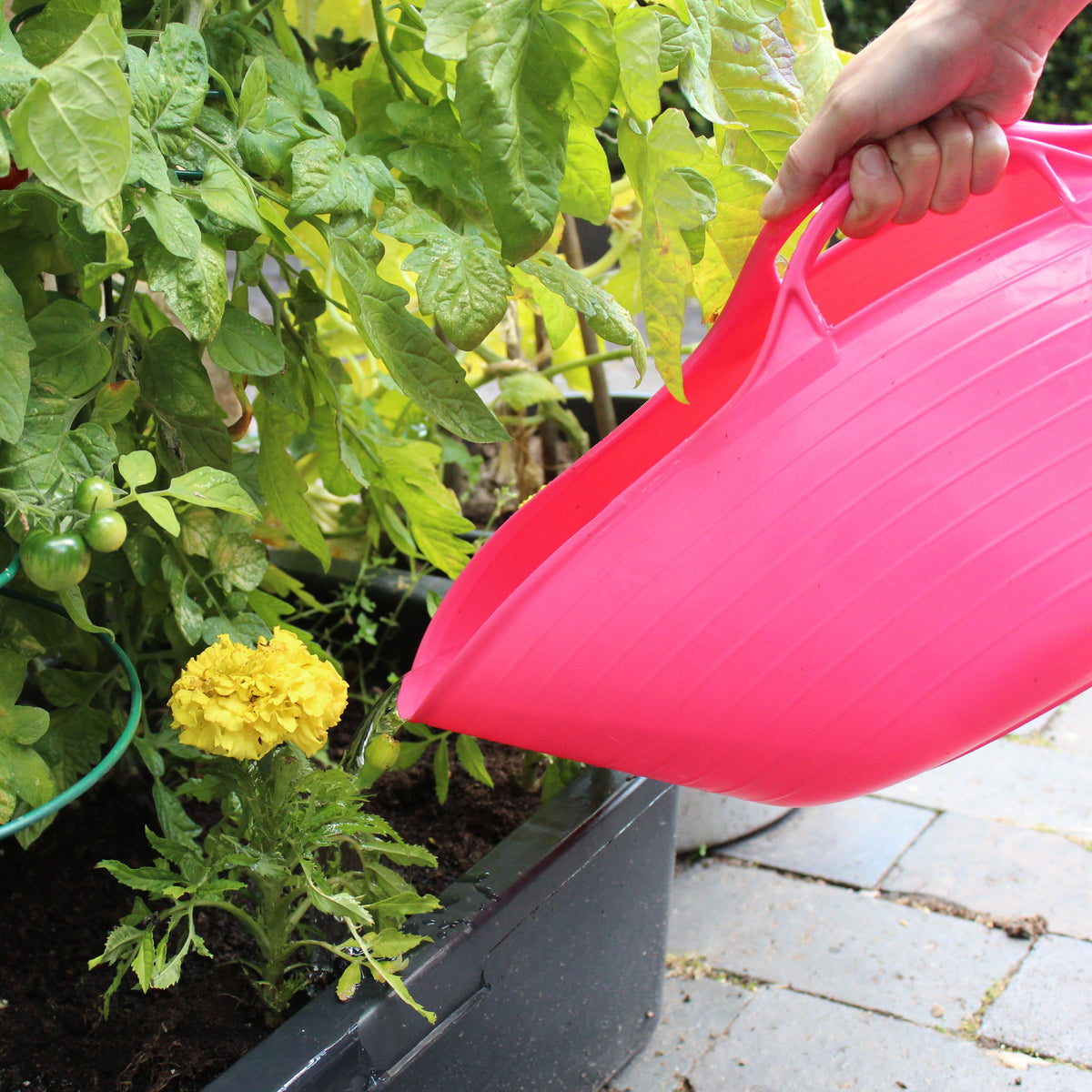 Flexible Shallow Bucket Pink