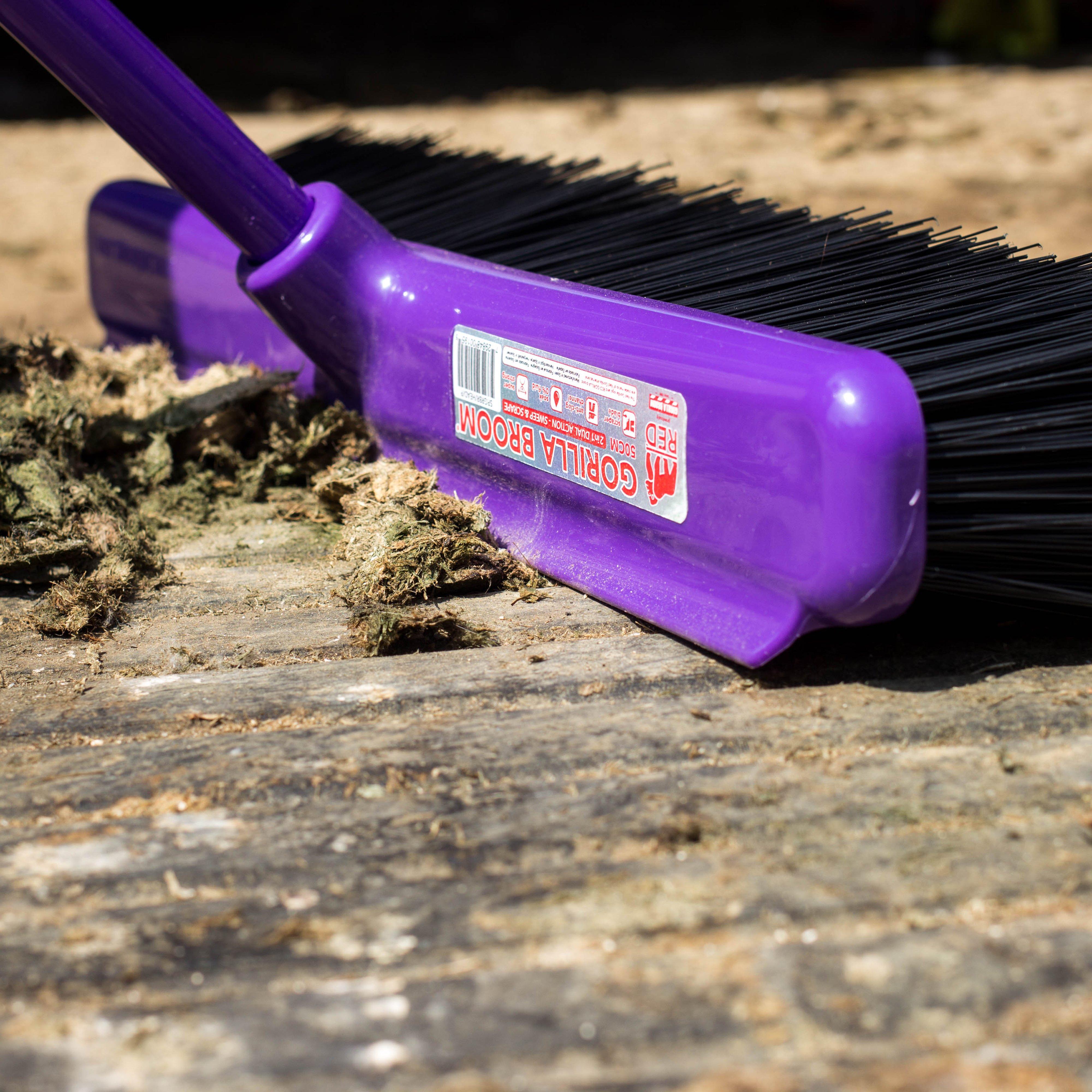 Broom 50cm Purple