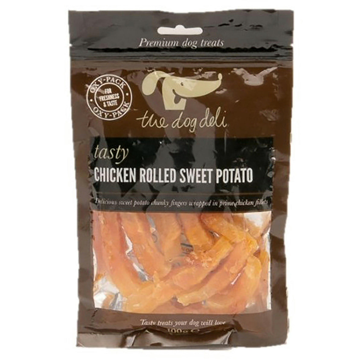 Dog Deli Chicken Rolled Sweet Potato 100g