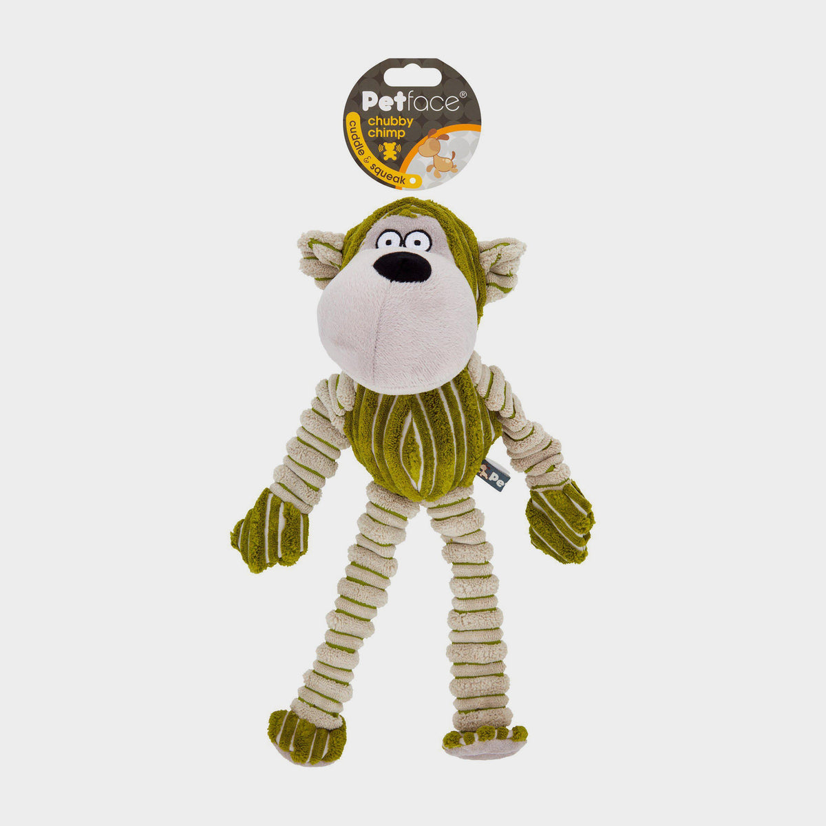 Chubby Chimp Toy Green