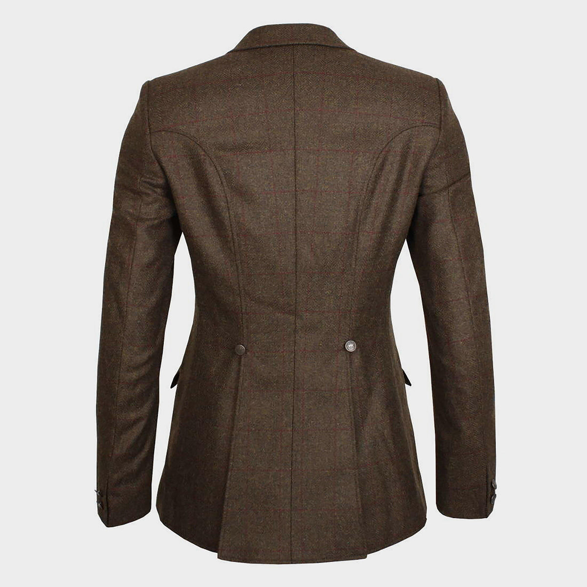 Ladies Epsom Tweed Show Jacket Dark Tweed