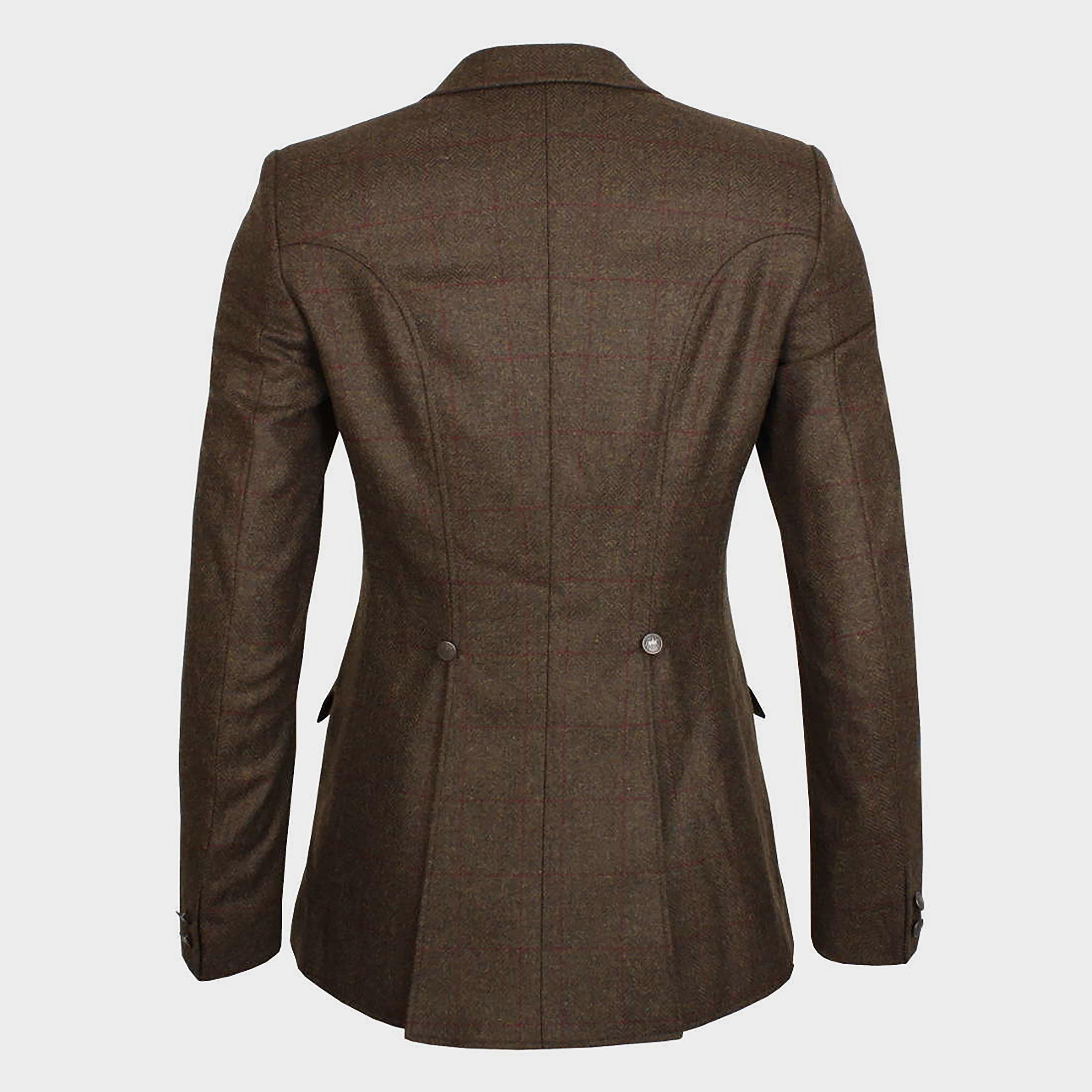 Ladies Epsom Tweed Show Jacket Dark Tweed