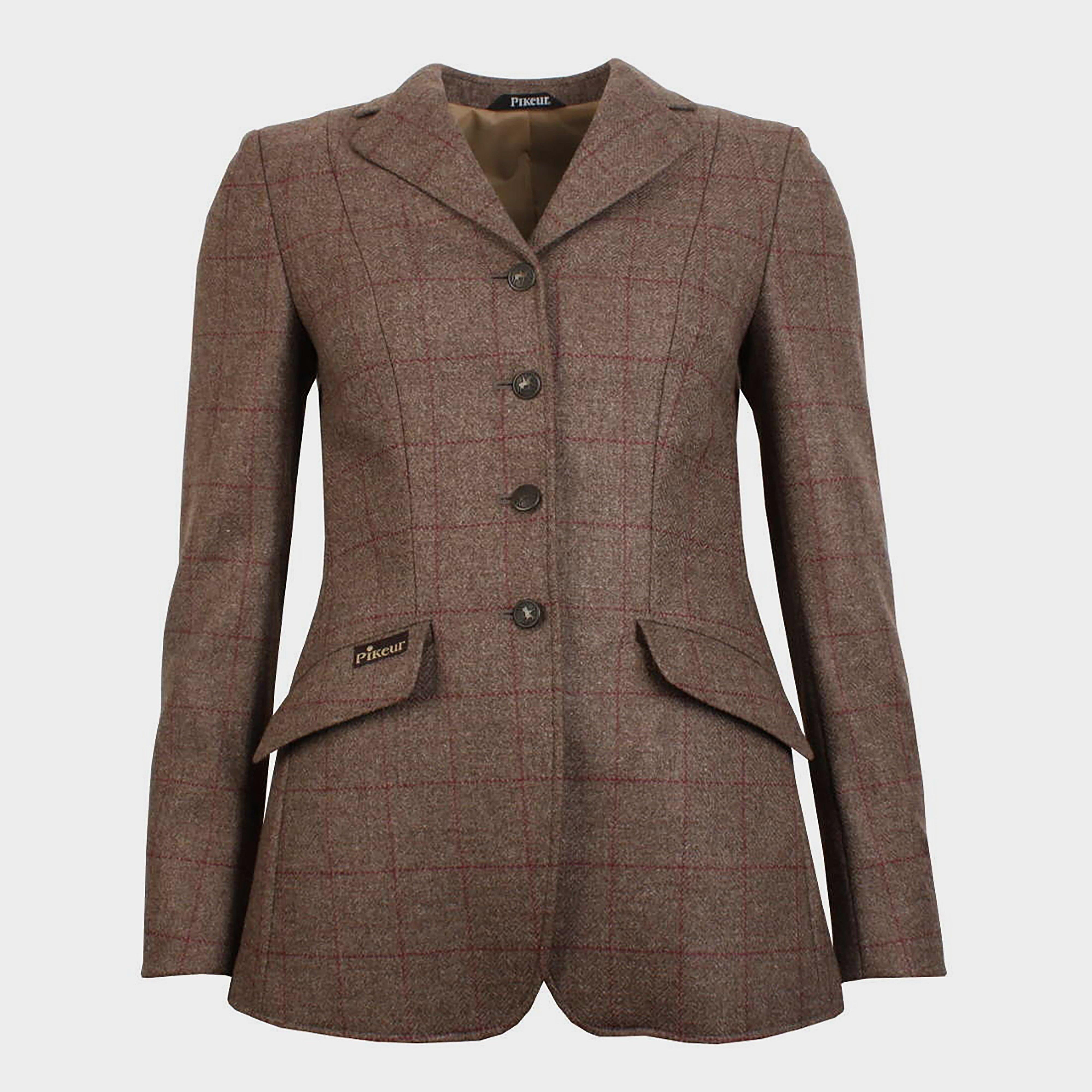 Ladies Epsom Tweed Show Jacket Light Tweed