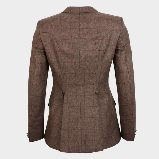 Ladies Epsom Tweed Show Jacket Light Tweed