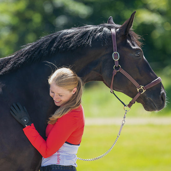 Roeck-Grip Chester Riding Gloves Black