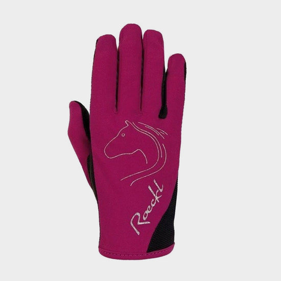 Kids Tryon Gloves Berry