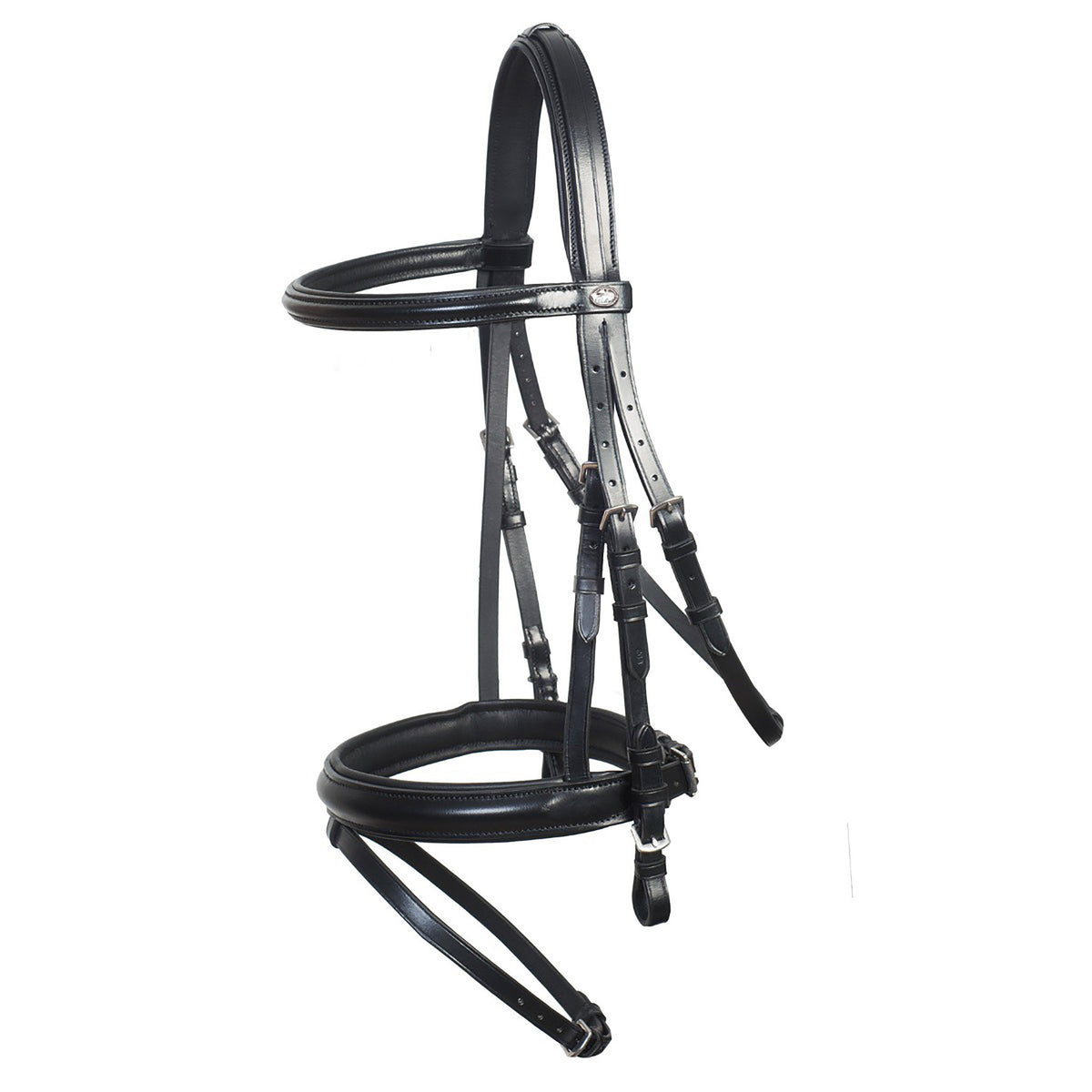Neo Line Bremen Flash Bridle Black