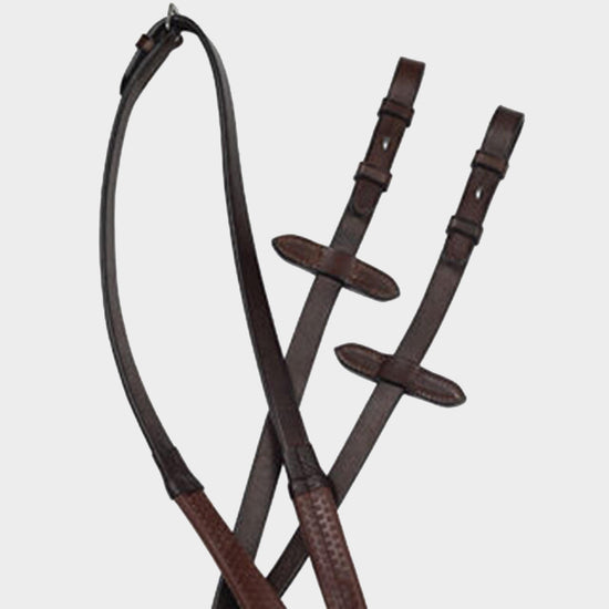 Flexi Grip Reins Brown