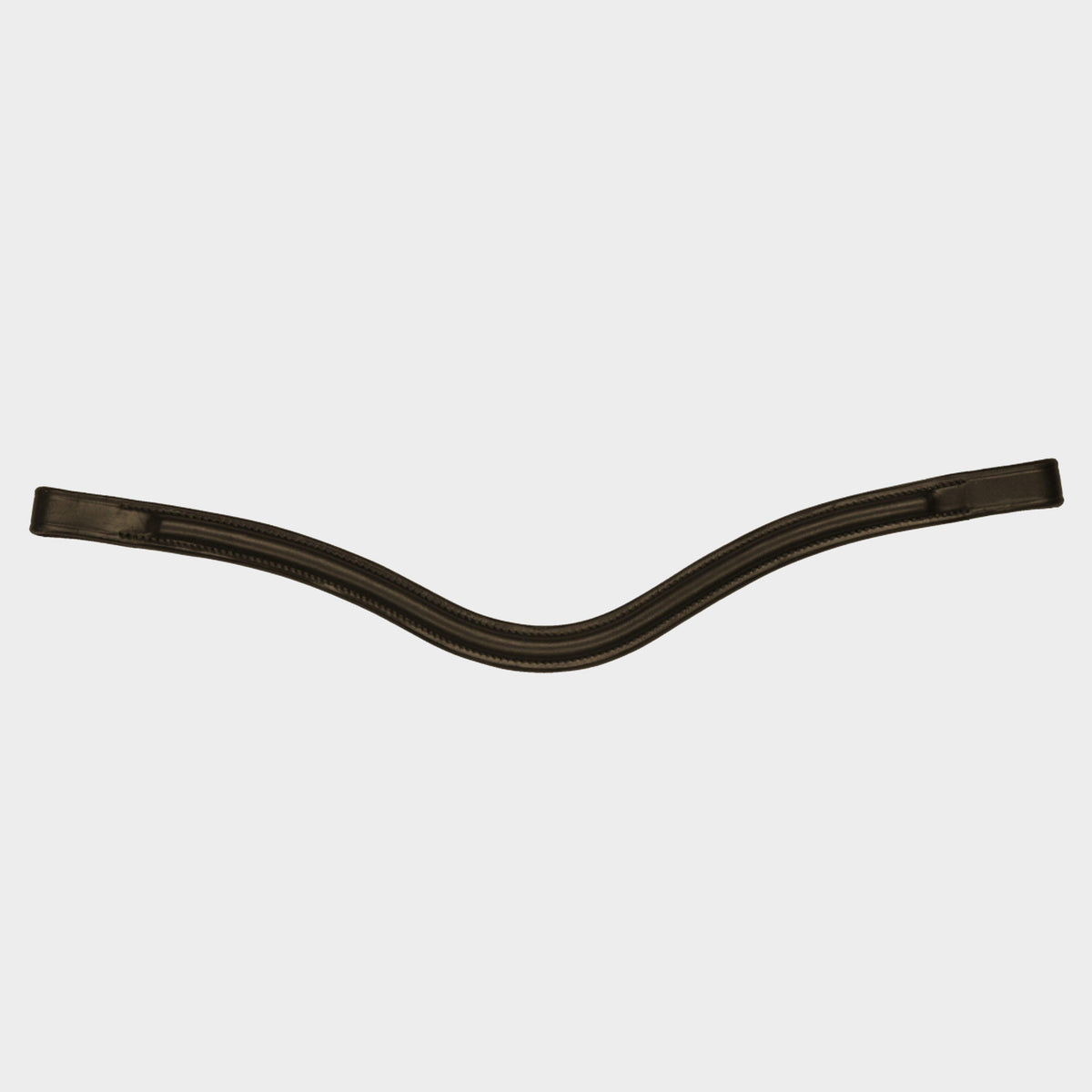 Curved Raised Browband Brown New