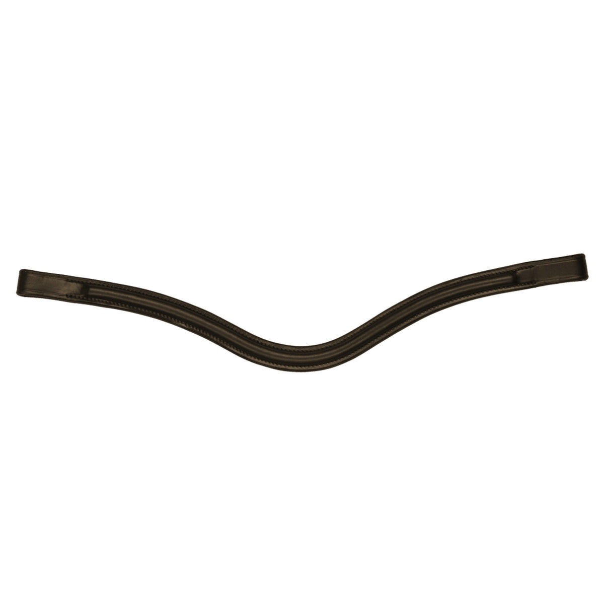 Curved Raised Browband Brown New