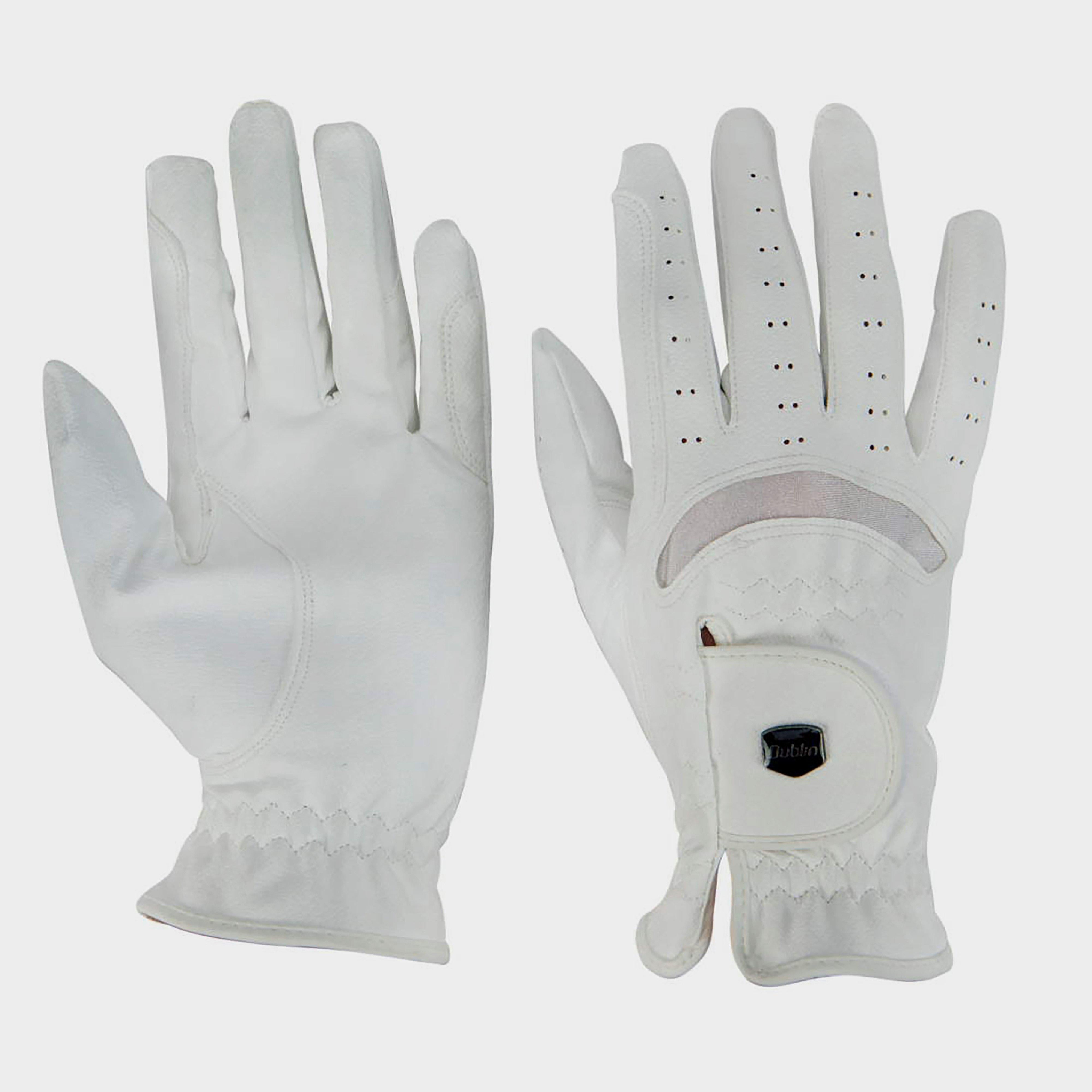 Dressage Riding Gloves White