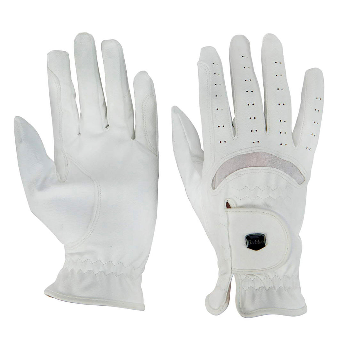 Dressage Riding Gloves White