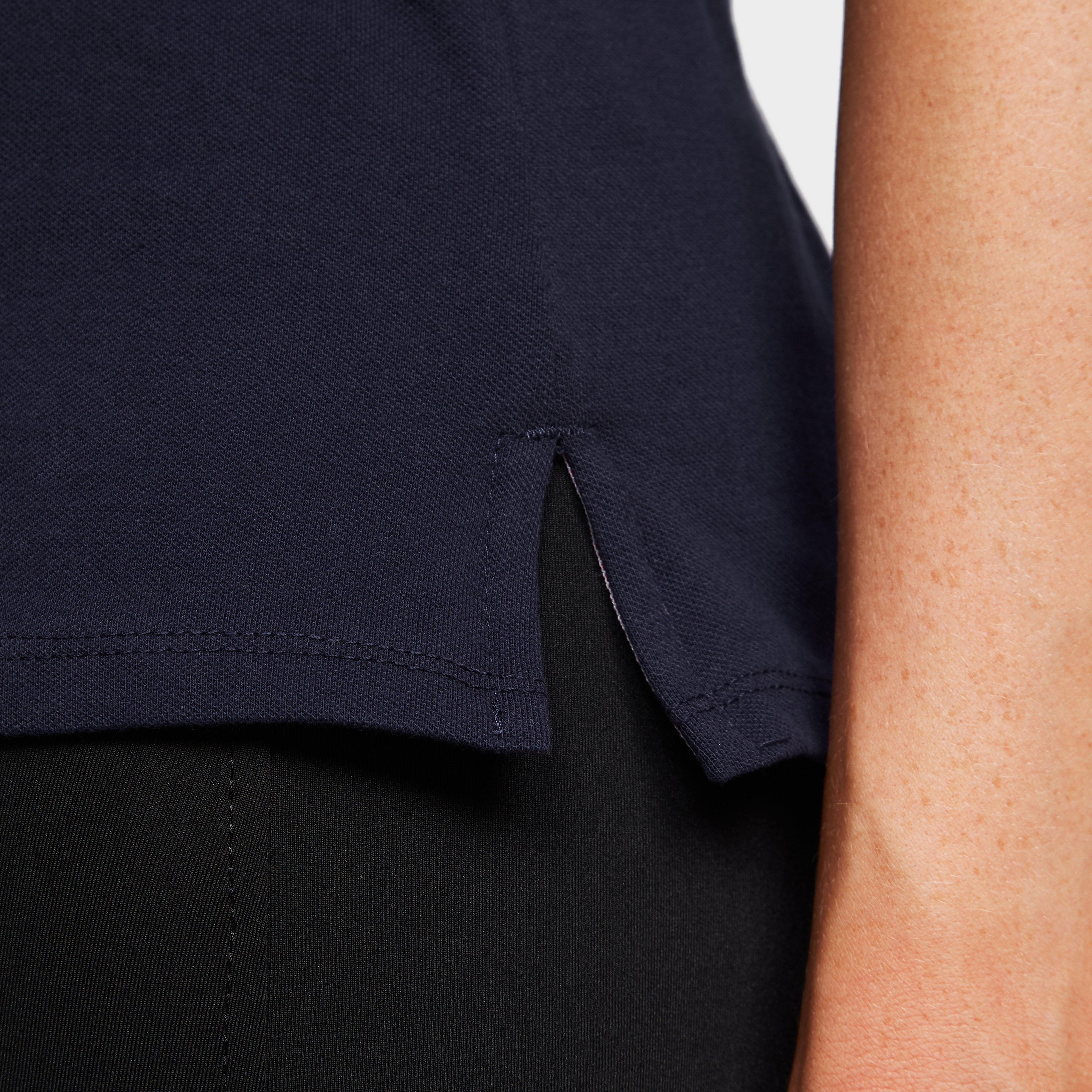 Womens Lily Cap Sleeve Polo True Navy