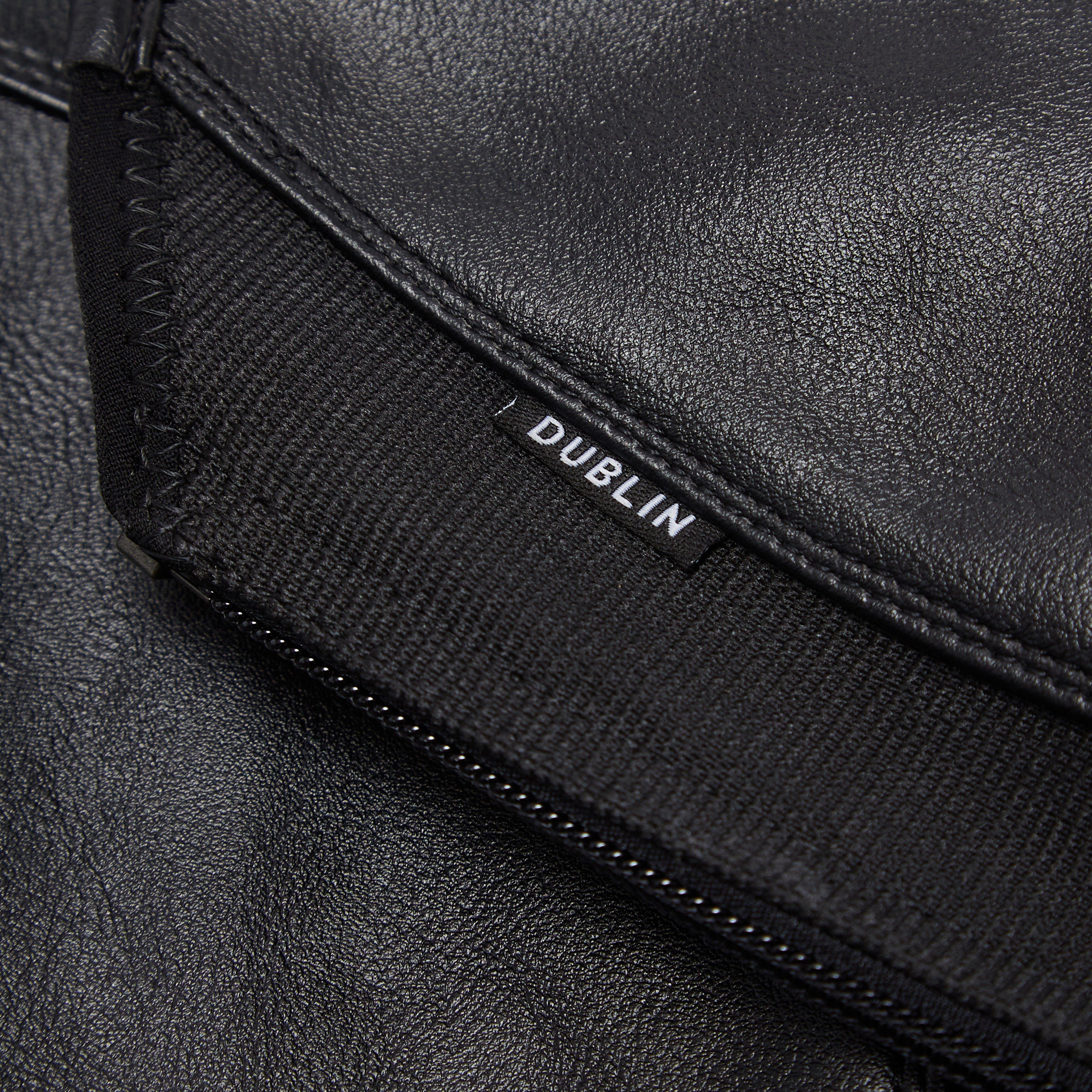 Adults Stretch Fit Half Chaps Black