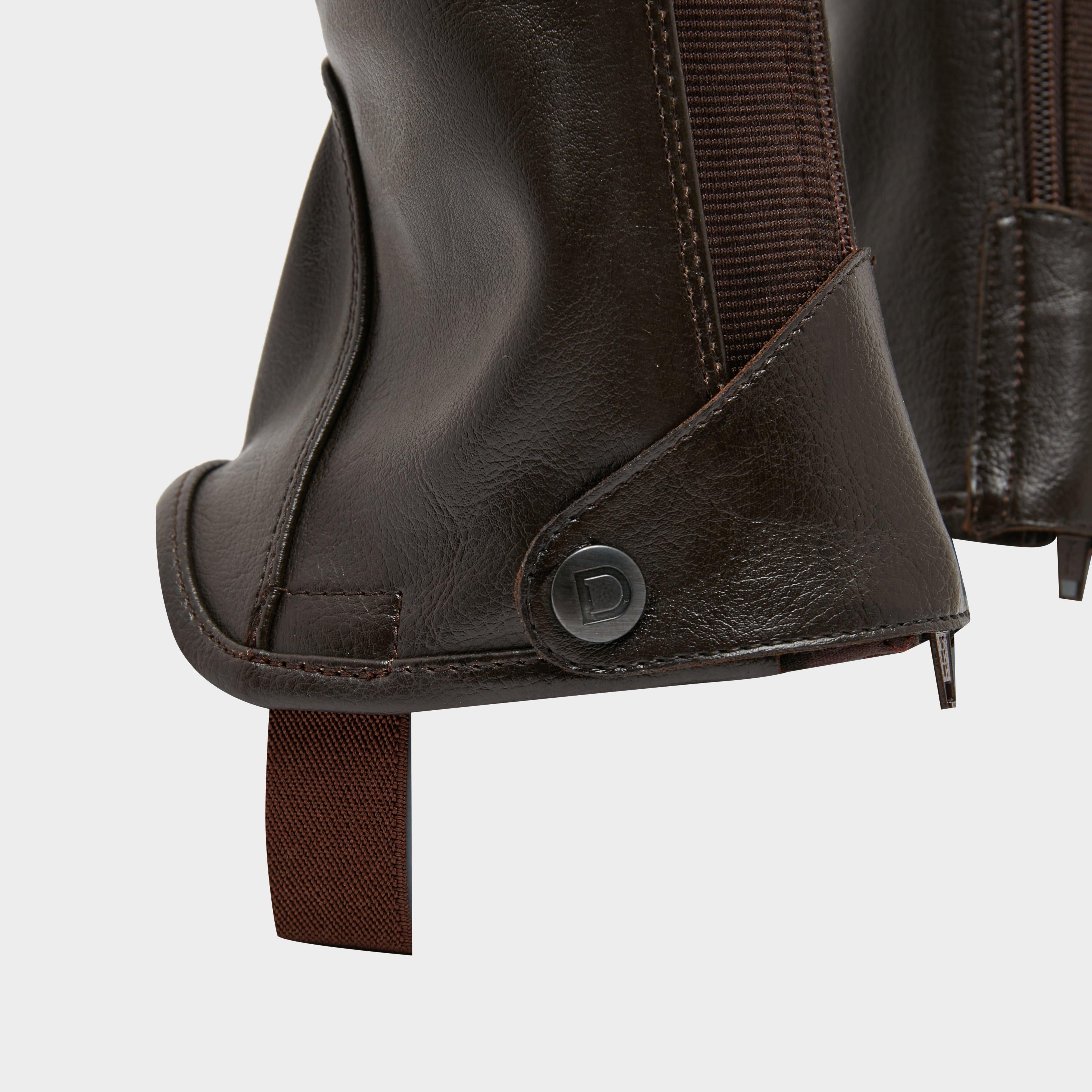 Adults Stretch Fit Half Chaps Brown