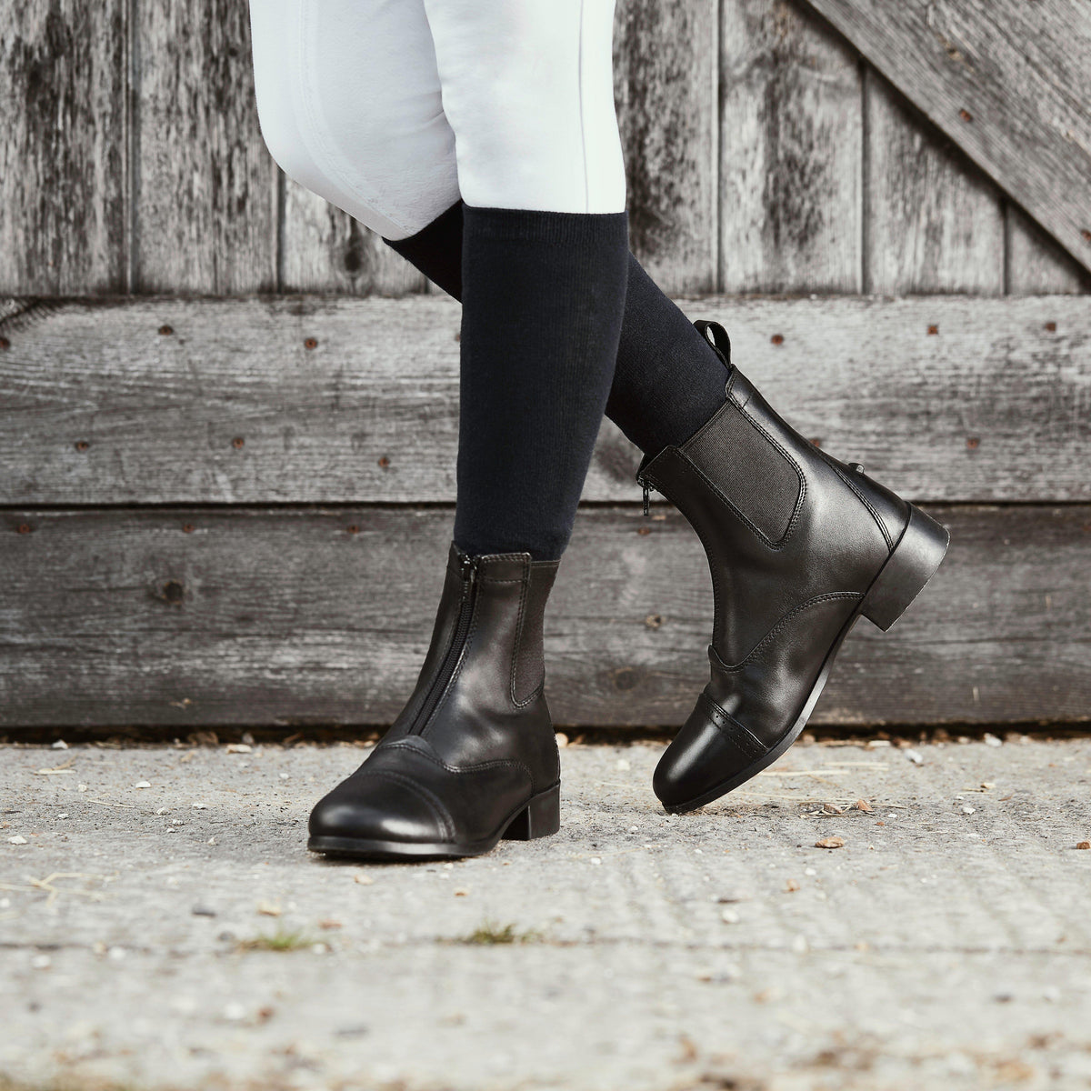 Mens Elevation Jodhpur Boots II Black