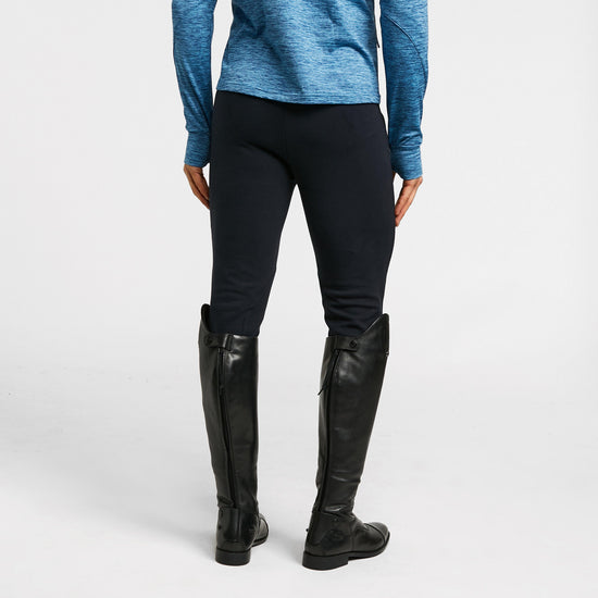 Womens Momentum Supa-Fit Knee Patch Pull On Jodhpurs Navy