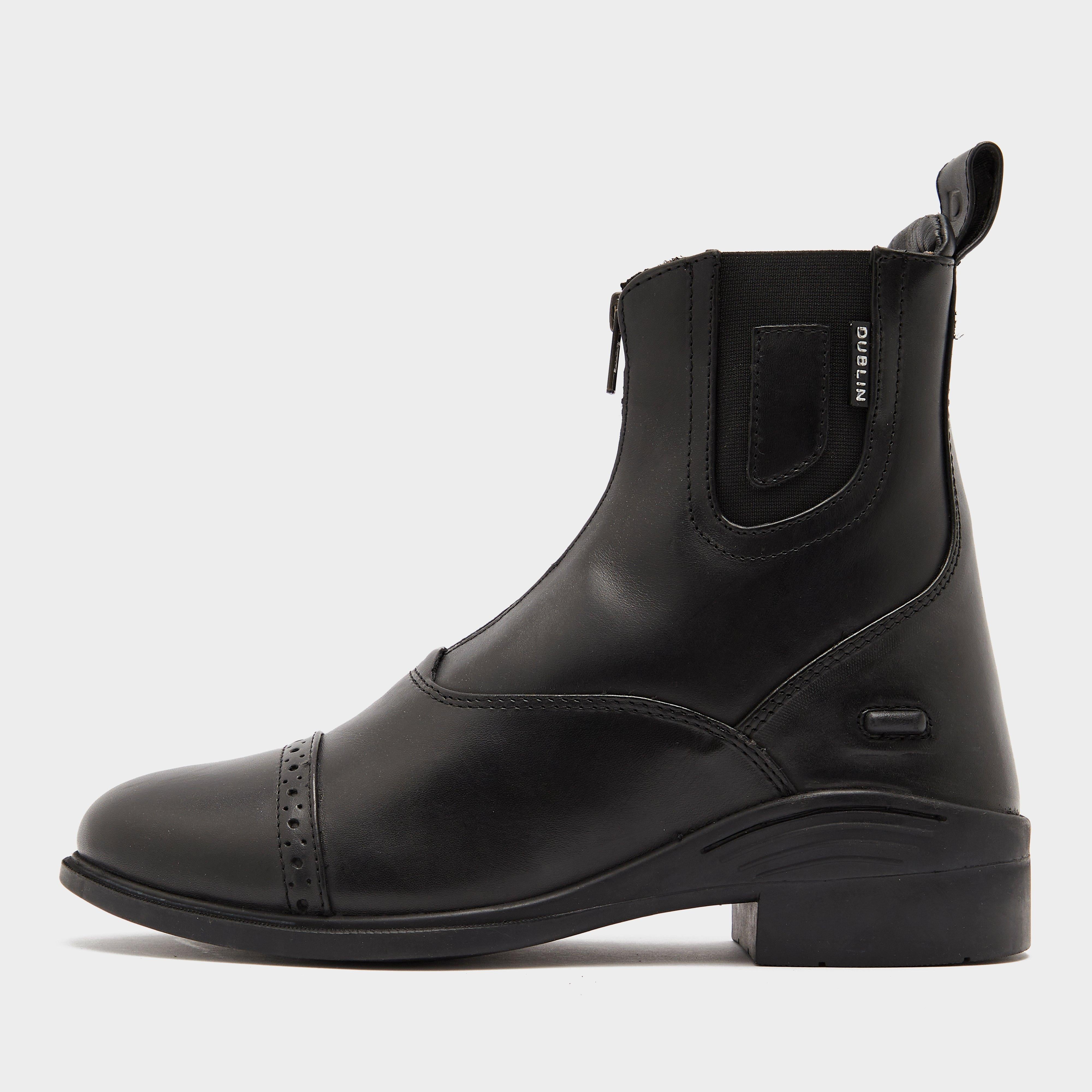 Womens Evolution Zip Paddock Boots Black