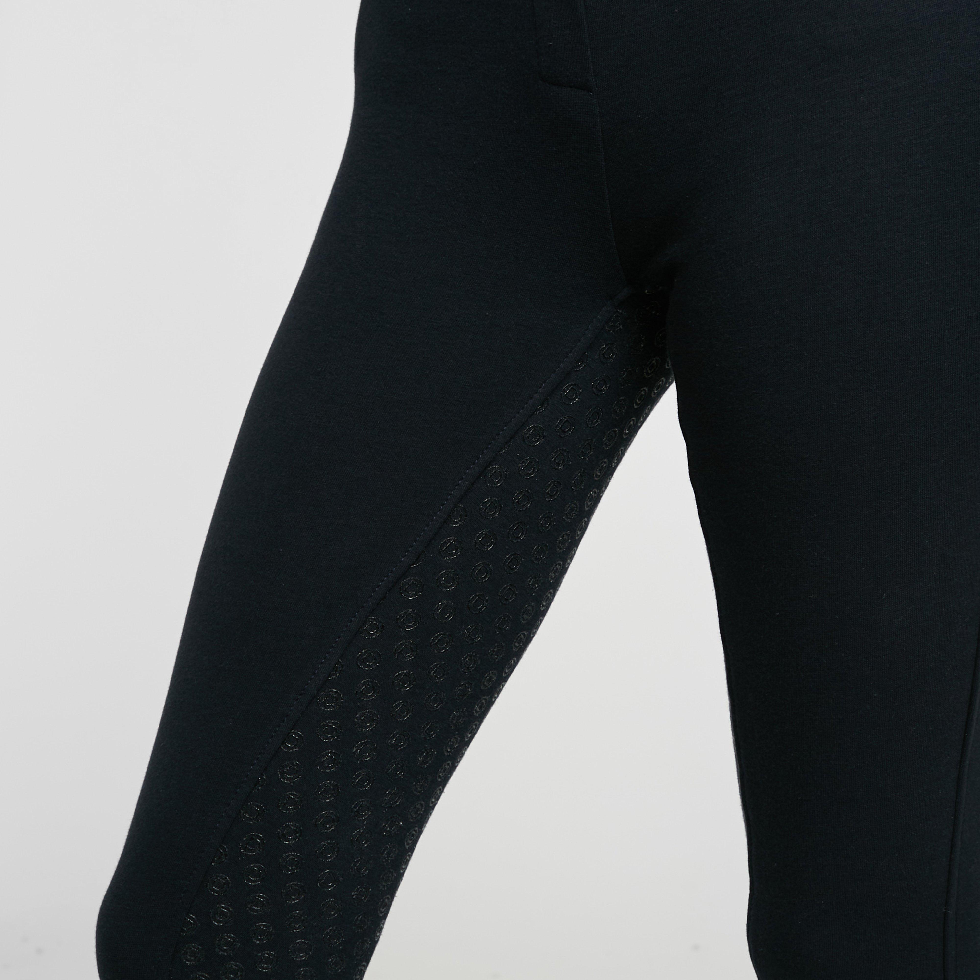 Womens Momentum Supa-Fit Gel Full Seat Zip Up Jodhpurs Navy