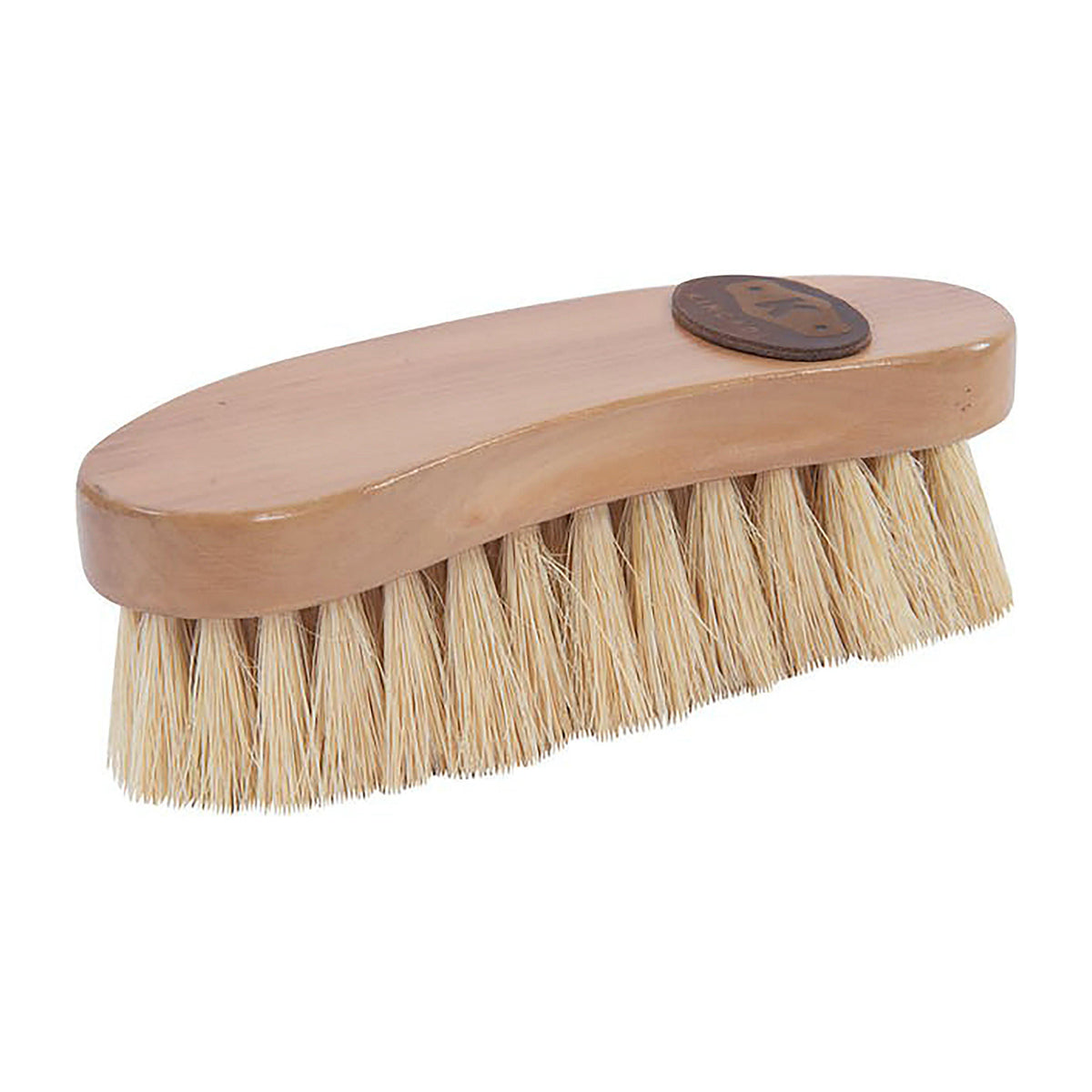 Wooden Deluxe Banana Shaped Dandy Brush