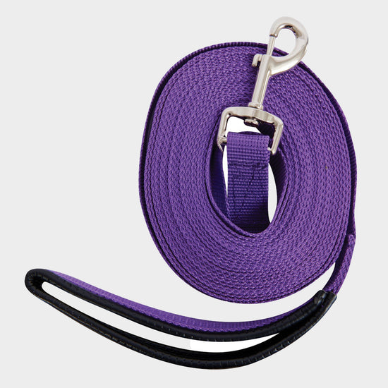 Equigrip Lunge Rein Purple