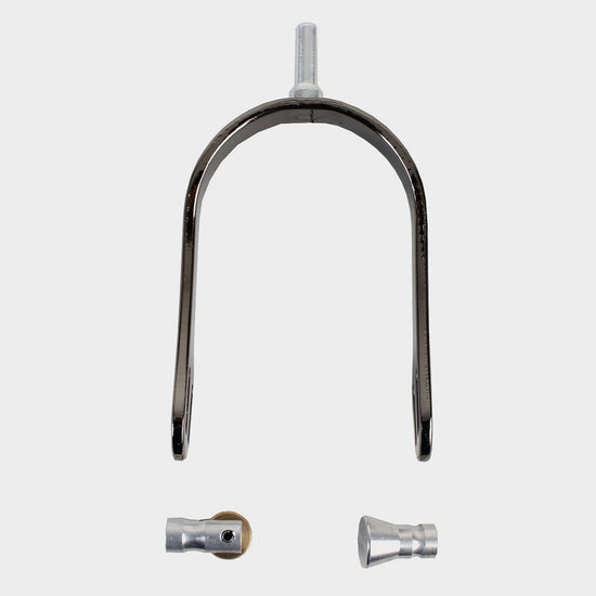 Aluminium Interchangeable Spurs Black