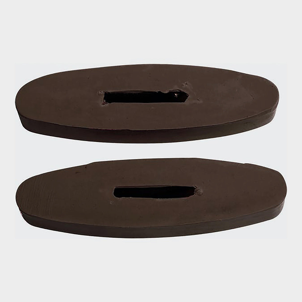 Rubber Rein Stops Brown