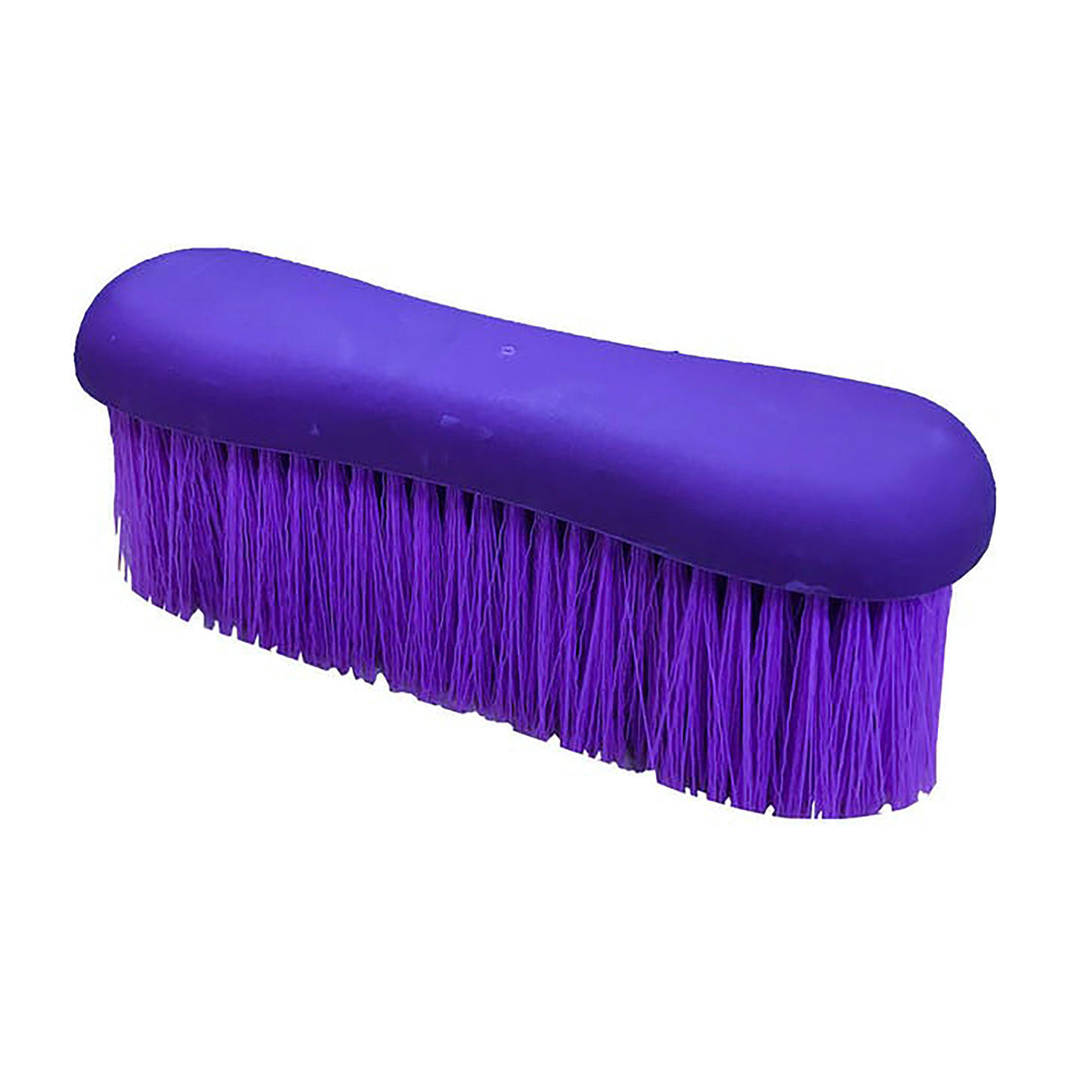 Soft Grip Long Bristle Dandy Brush Purple