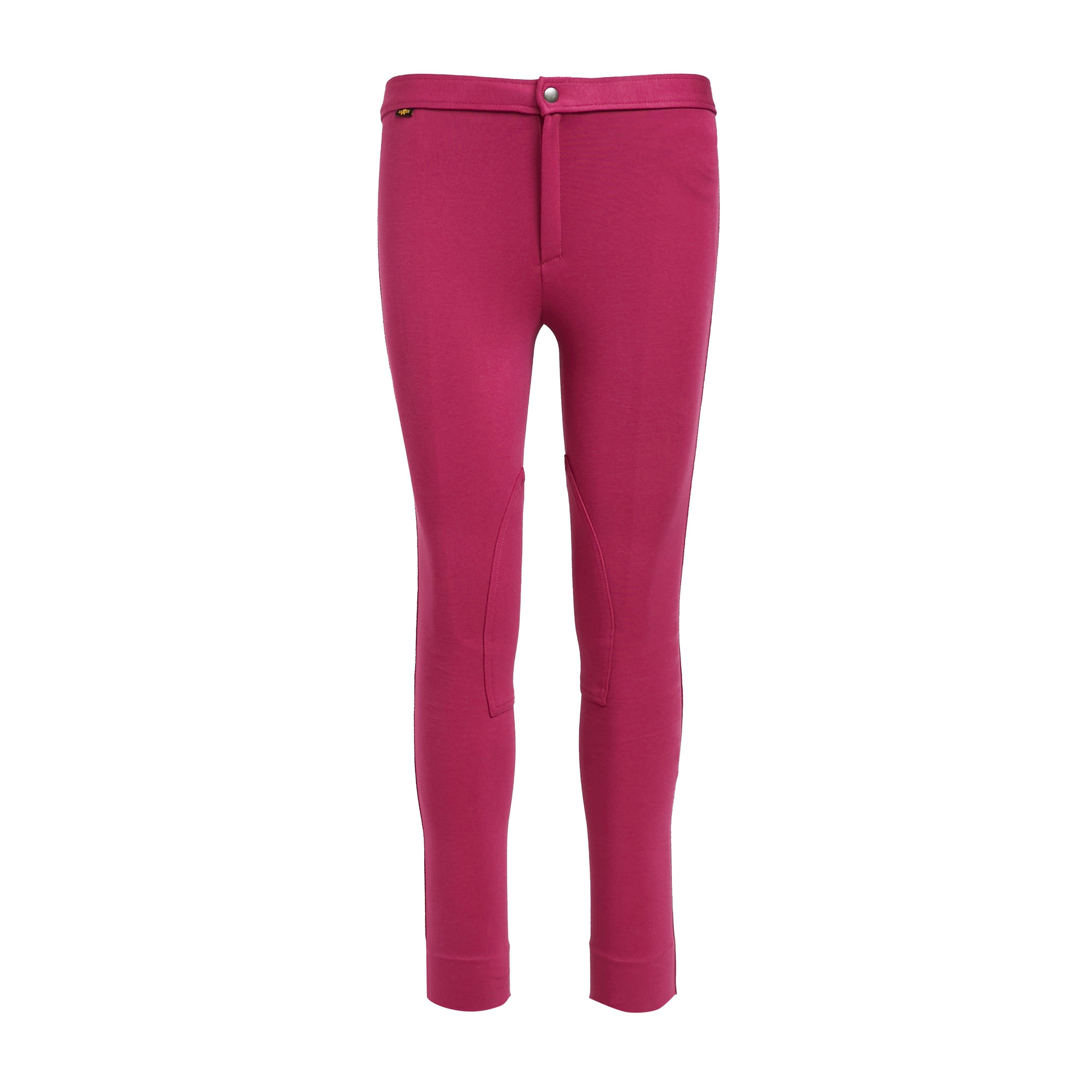 Childs Warm Up II Jodhpurs Fuschia