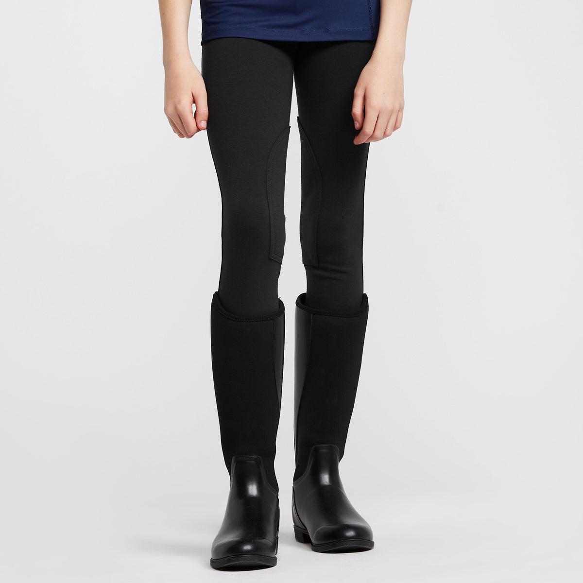 Childs Warm Up II Jodhpurs Navy