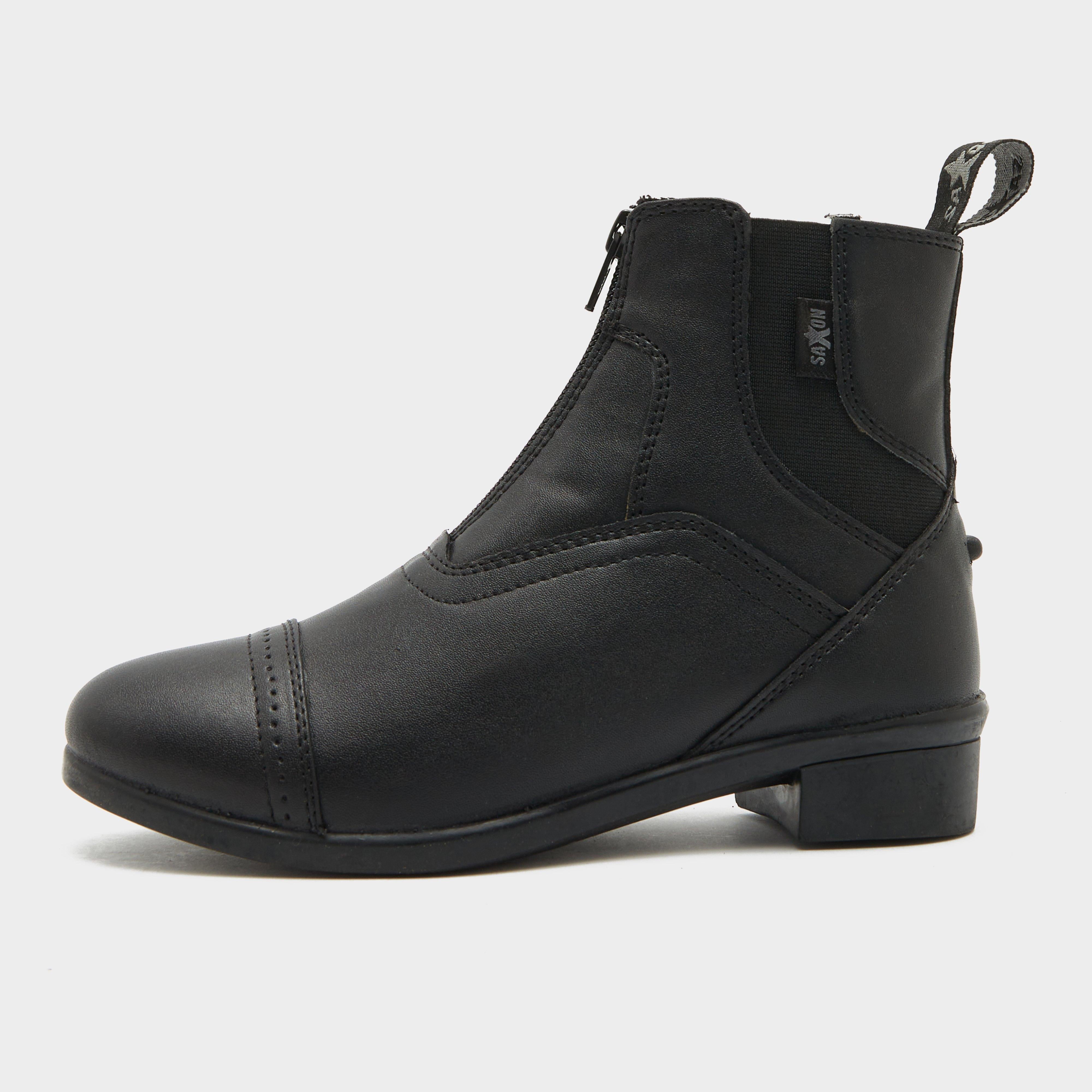 Childs Syntovia Zip Paddock Boots Black