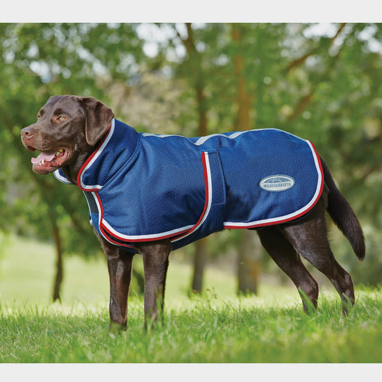 Parka 1200D Deluxe Dog Rug Navy/Red/White