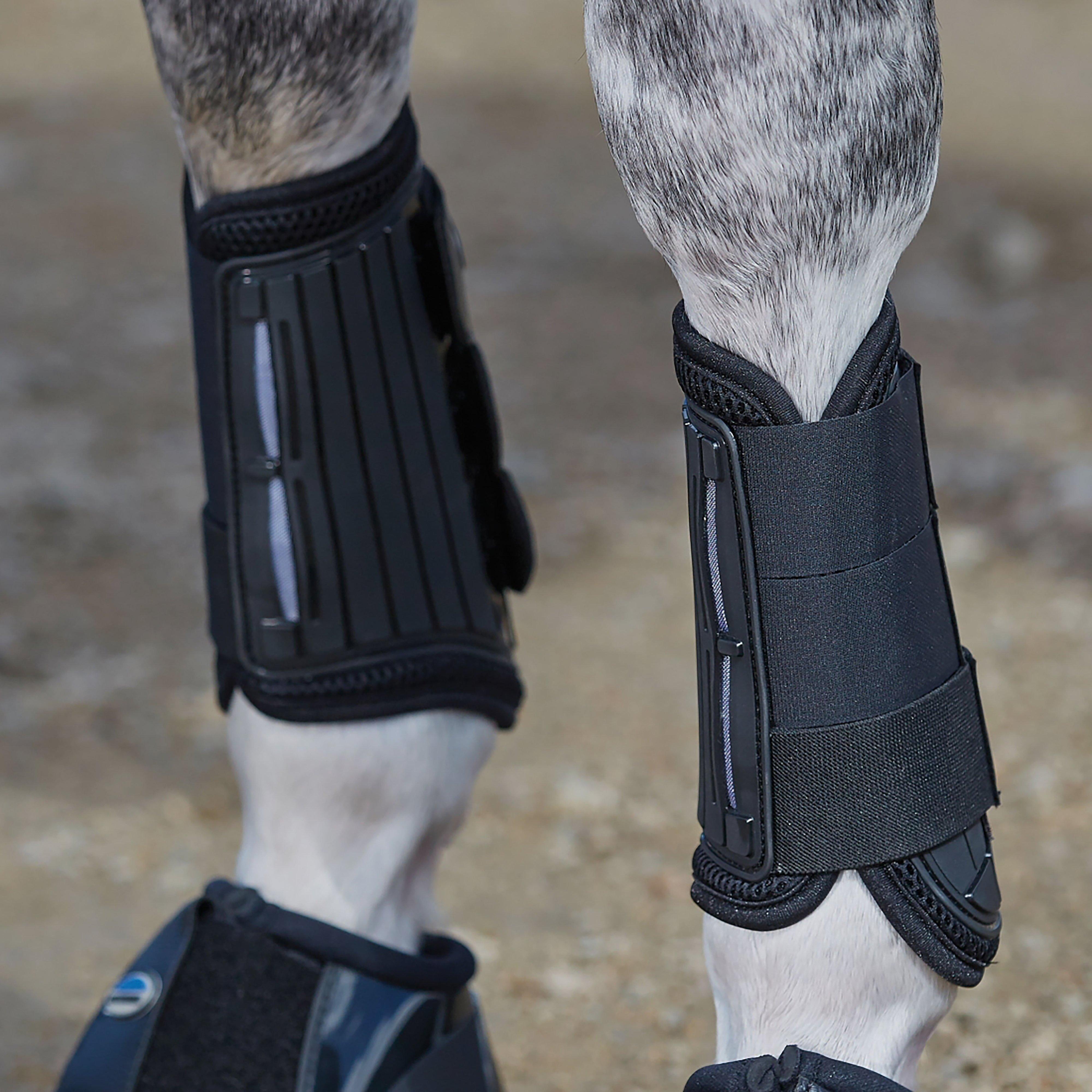 Eventing Front Boots Black