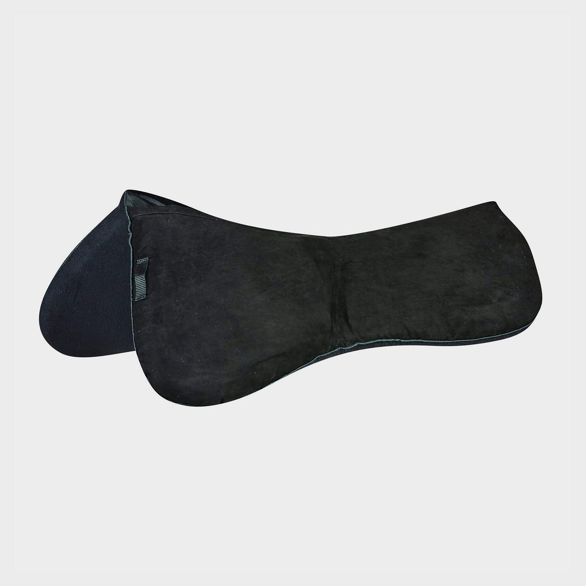 Memory Foam Shimmable Half Pad Black