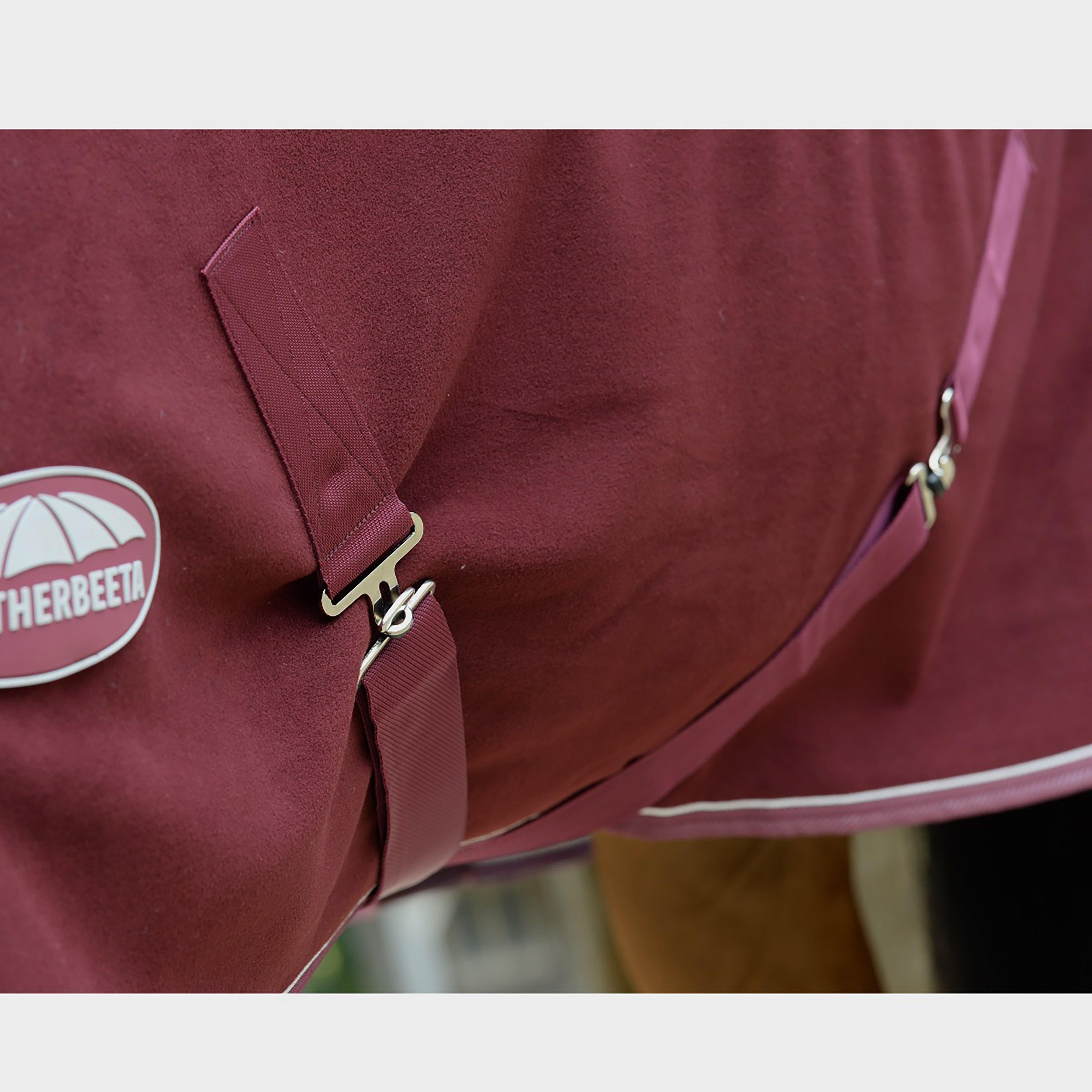 Sherpa Fleece Standard Neck Cooler Maroon/White