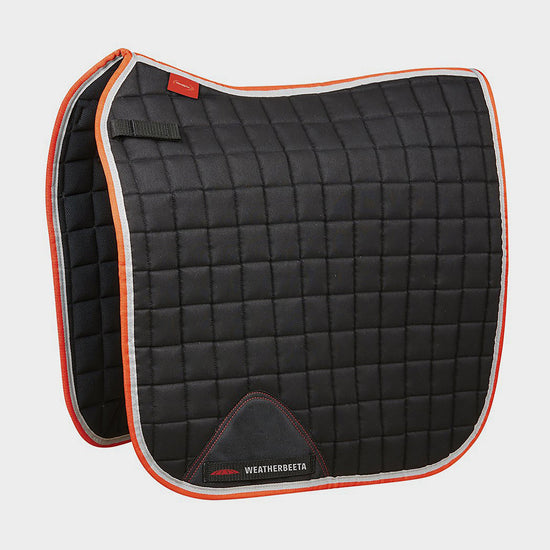 Therapy-Tec Dressage Saddle Pad Black/Silver/Red