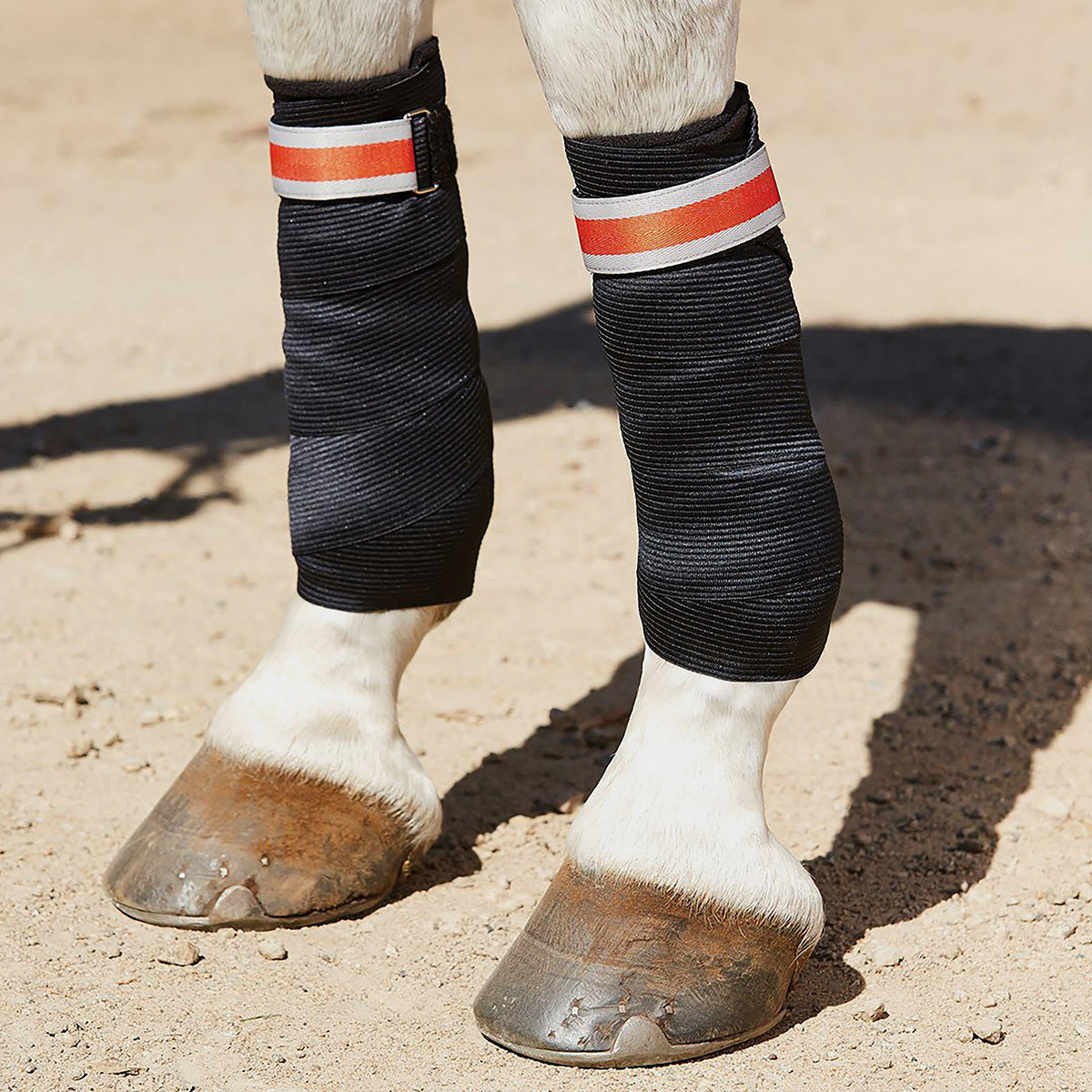 Therapy-Tec Channel Quilt Leg Pads 4 Pack Black/Red