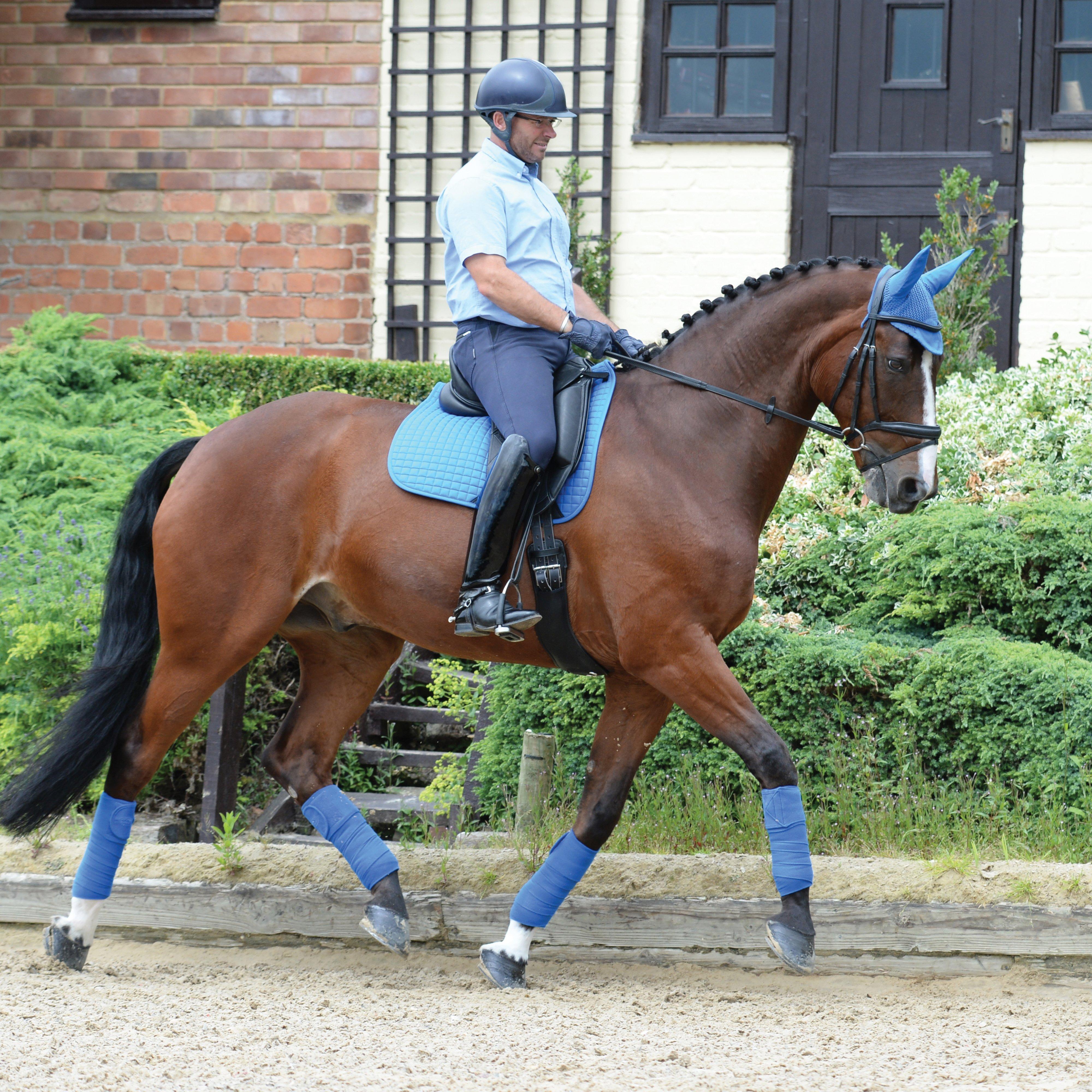 WeatherBeeta Prime Dressage Saddle Pad Royal Blue