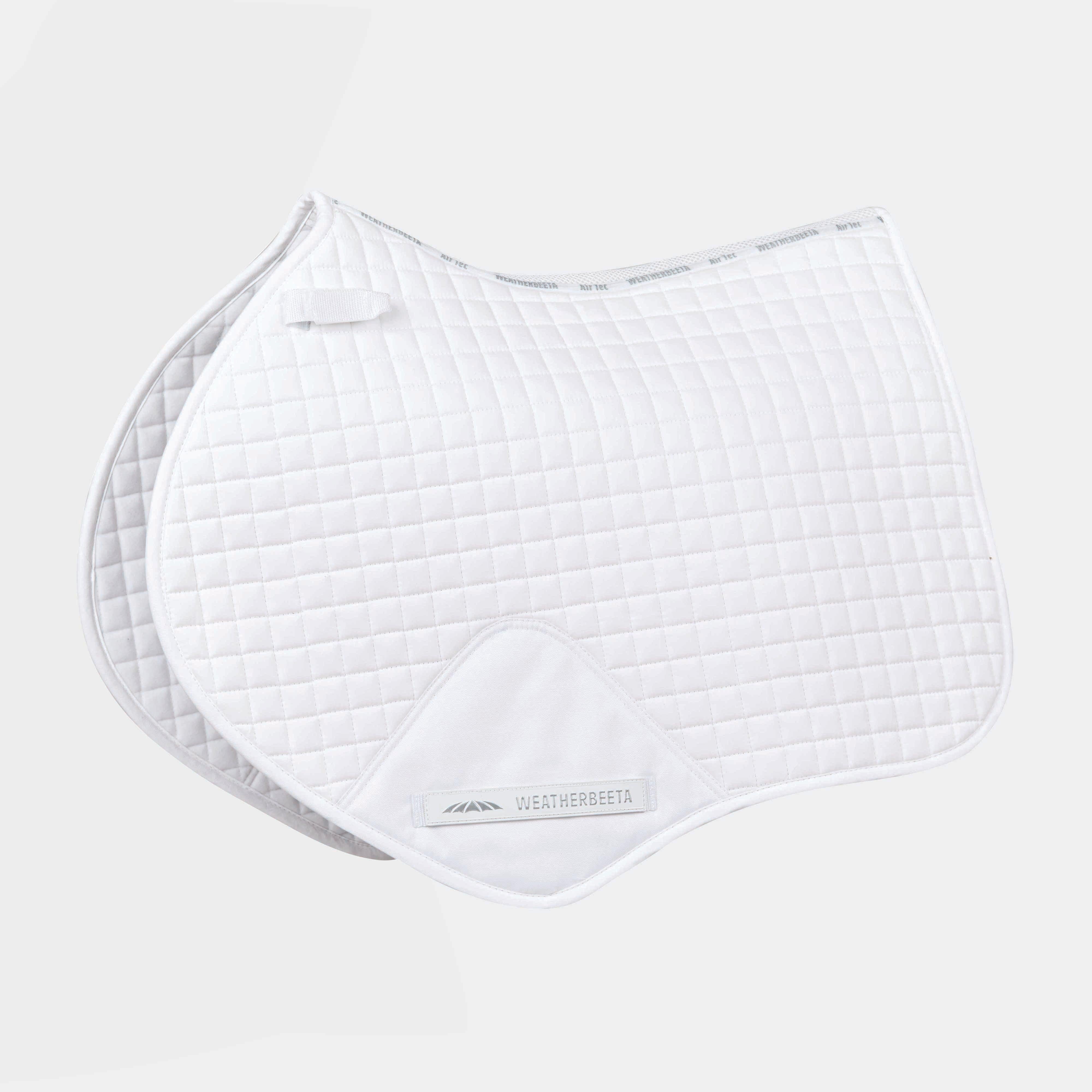 Prime Jump Saddle Pad White