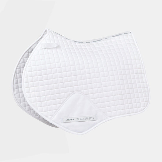 Prime Jump Saddle Pad White