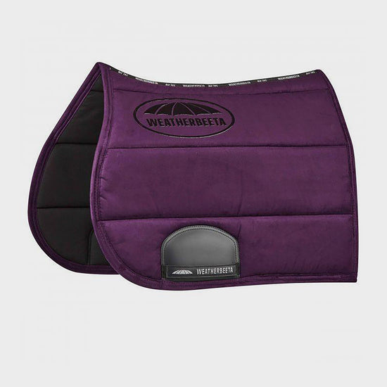 Elite Dressage Saddle Pad Purple Penant