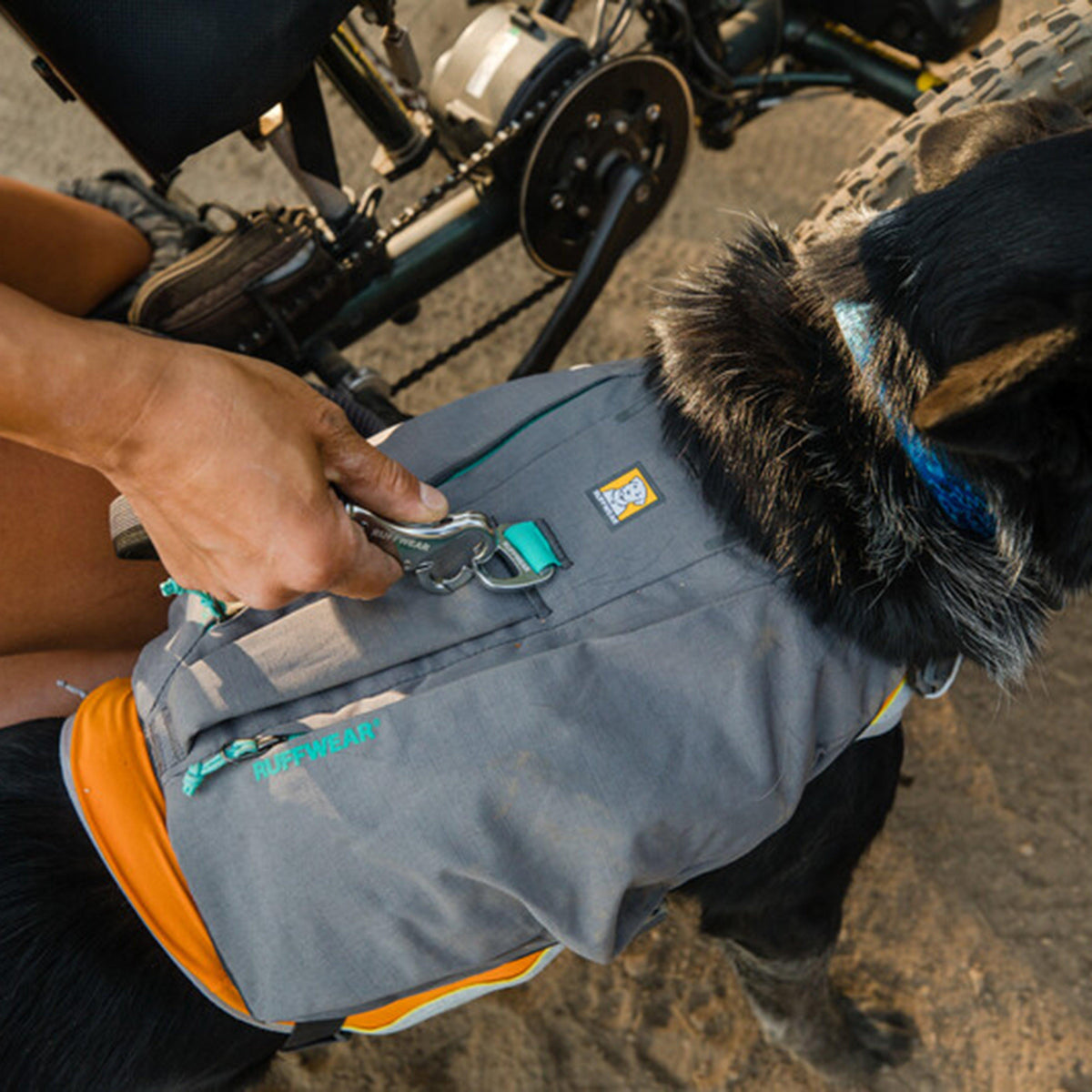 Switchbak Dog Harness Grey