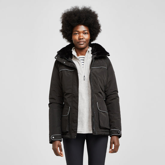 Womens Linnette Waterproof Insulated Jacket Black