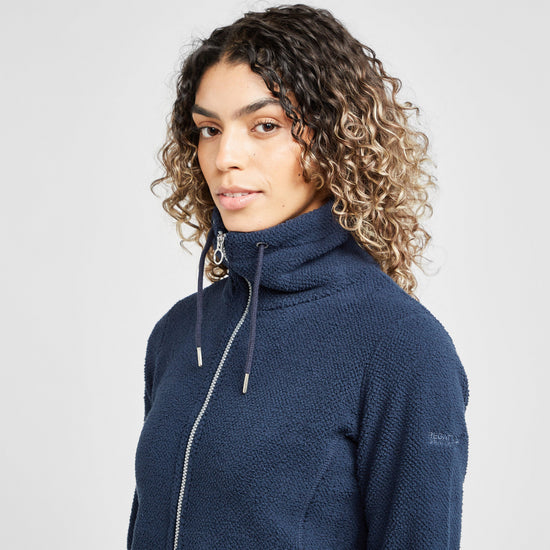 Womens Zabelle Fleece Navy Fluffy