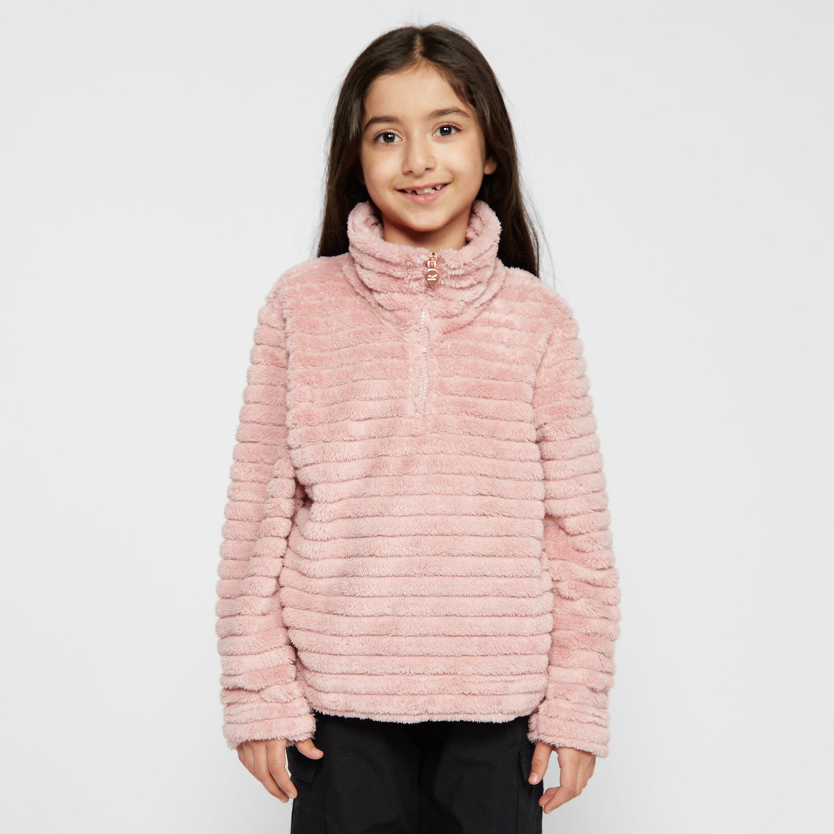 Kids Kamailie Fleece Powder Pink