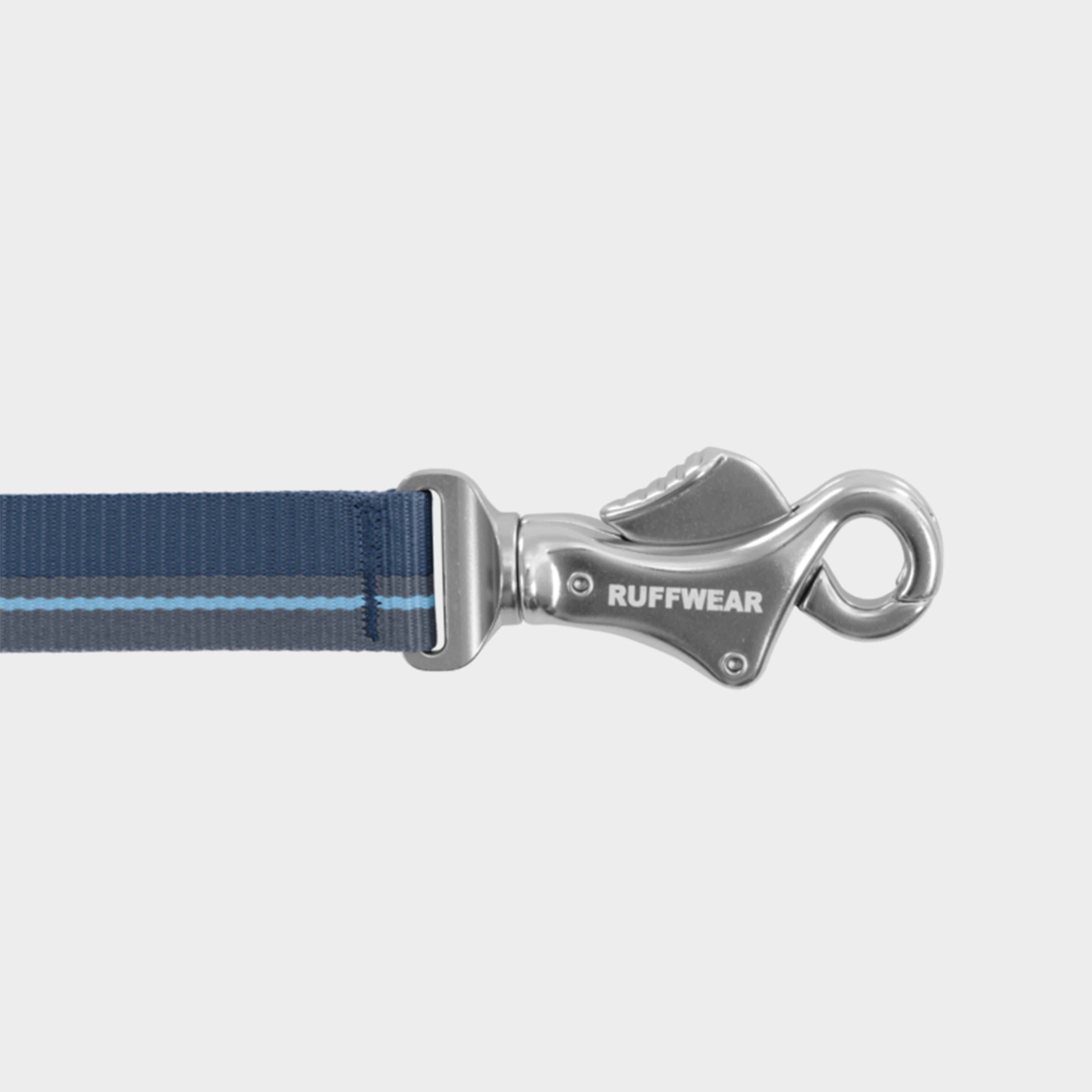 Flat Out Adjustable Dog Lead Blue