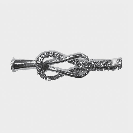 Locket Stock Pin Silver