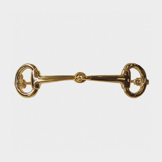 Snaffle Stock Pin Gold